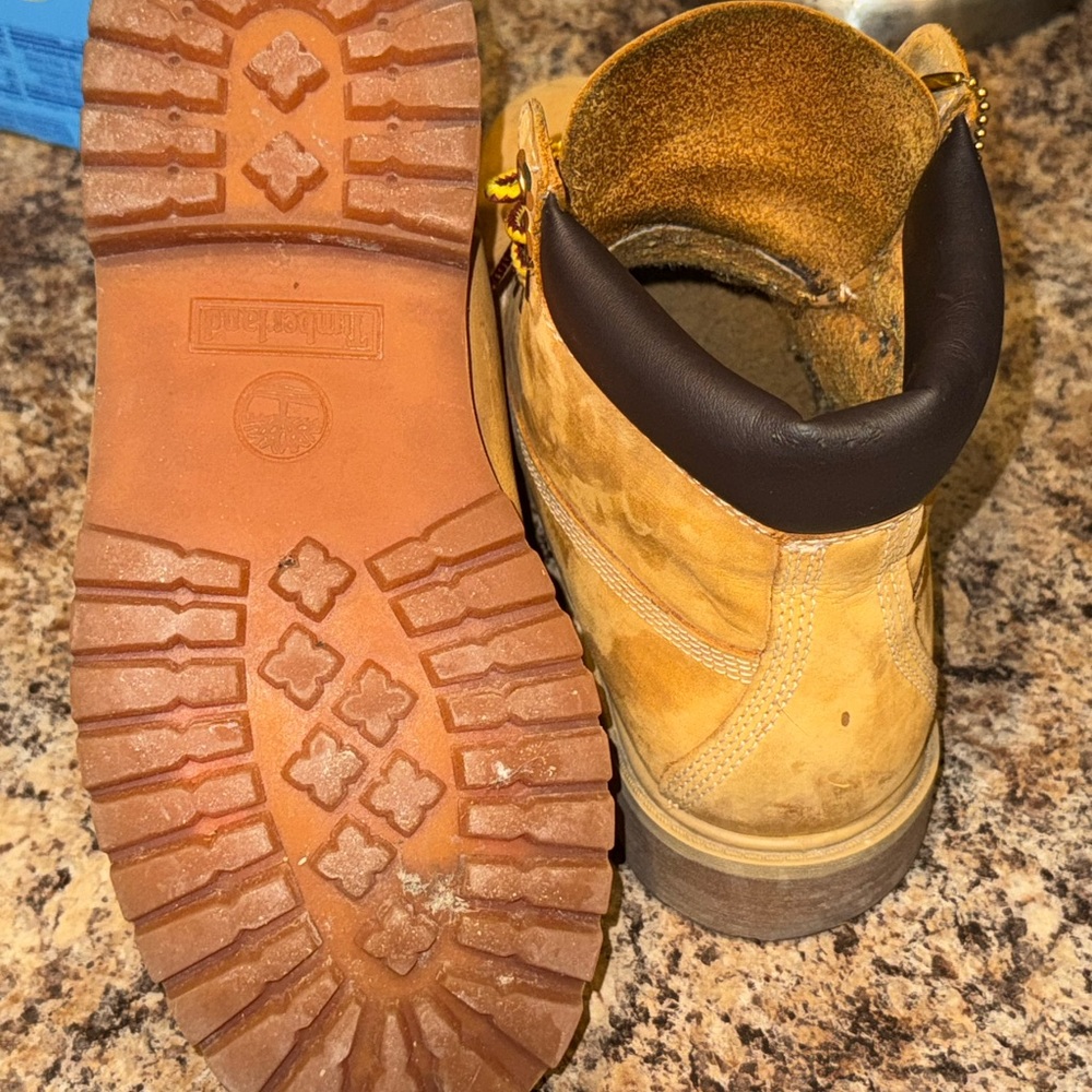 Tan Leather Work Boots